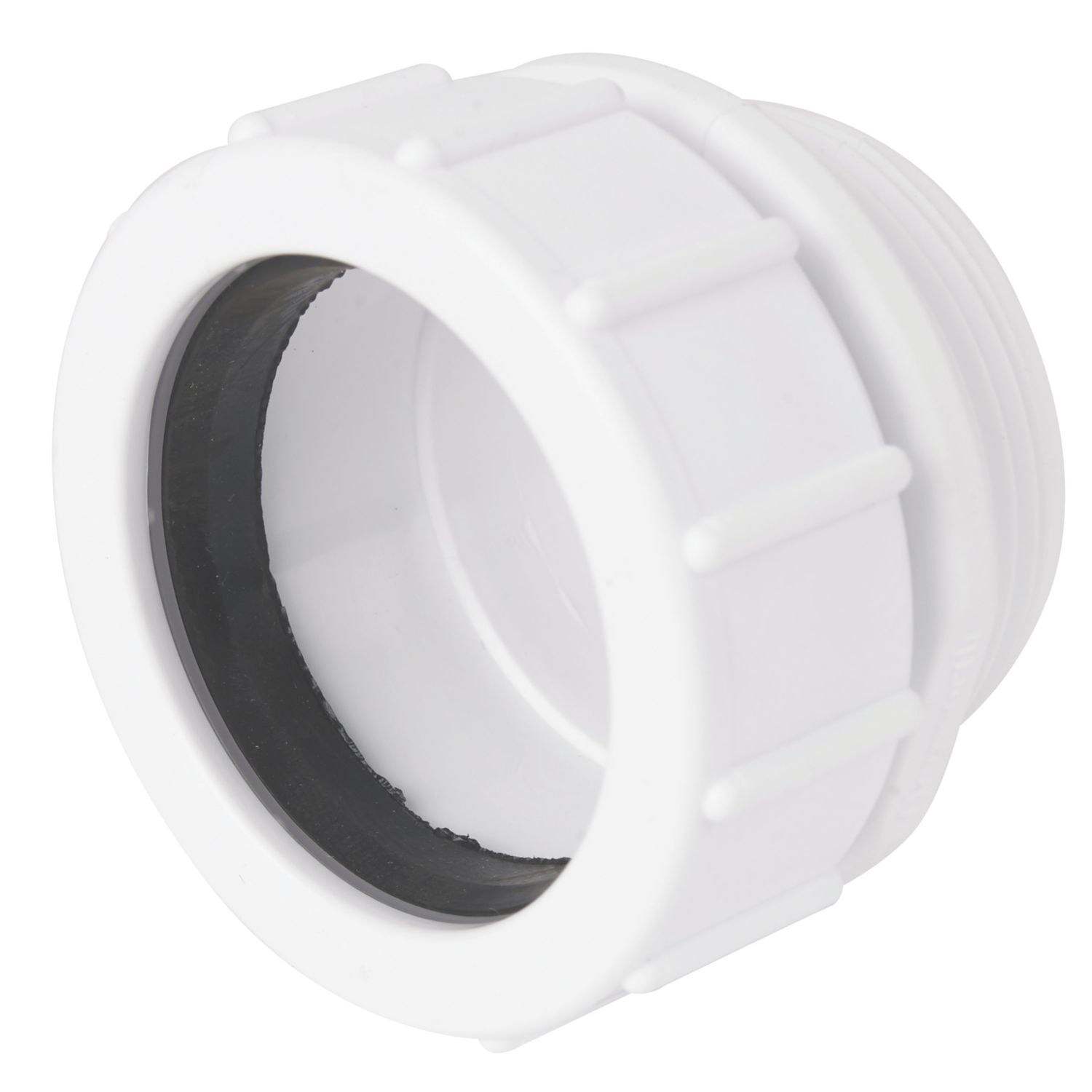 Wavin HepVo CV3S WH Universal Compression PP Running Waste Valve Adaptor White 40mm x 40mm (362PC)