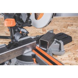 Refurb Evolution R185SMS 185mm  Electric Single-Bevel Sliding Multi-Material Mitre Saw 220-240V