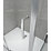 Triton Neo Eight Framed Offset Quadrant Shower Enclosure Non-Handed Chrome  1200mm x 800mm x 1900mm