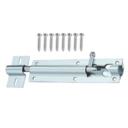 Smith & Locke Adjustable Barrel Gate Bolt Silver 102mm