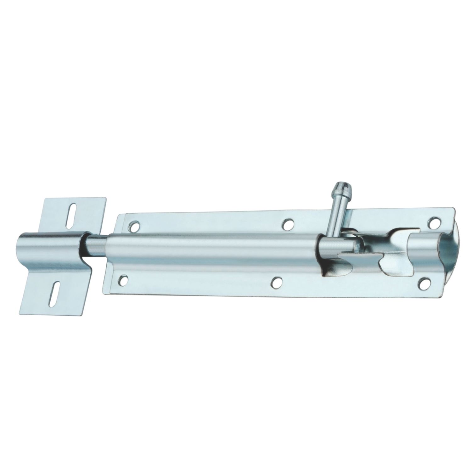 Smith & Locke Adjustable Barrel Gate Bolt Silver 102mm (362VE)