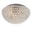 Quay Design Chrystal Bathroom Flush Light Chrome
