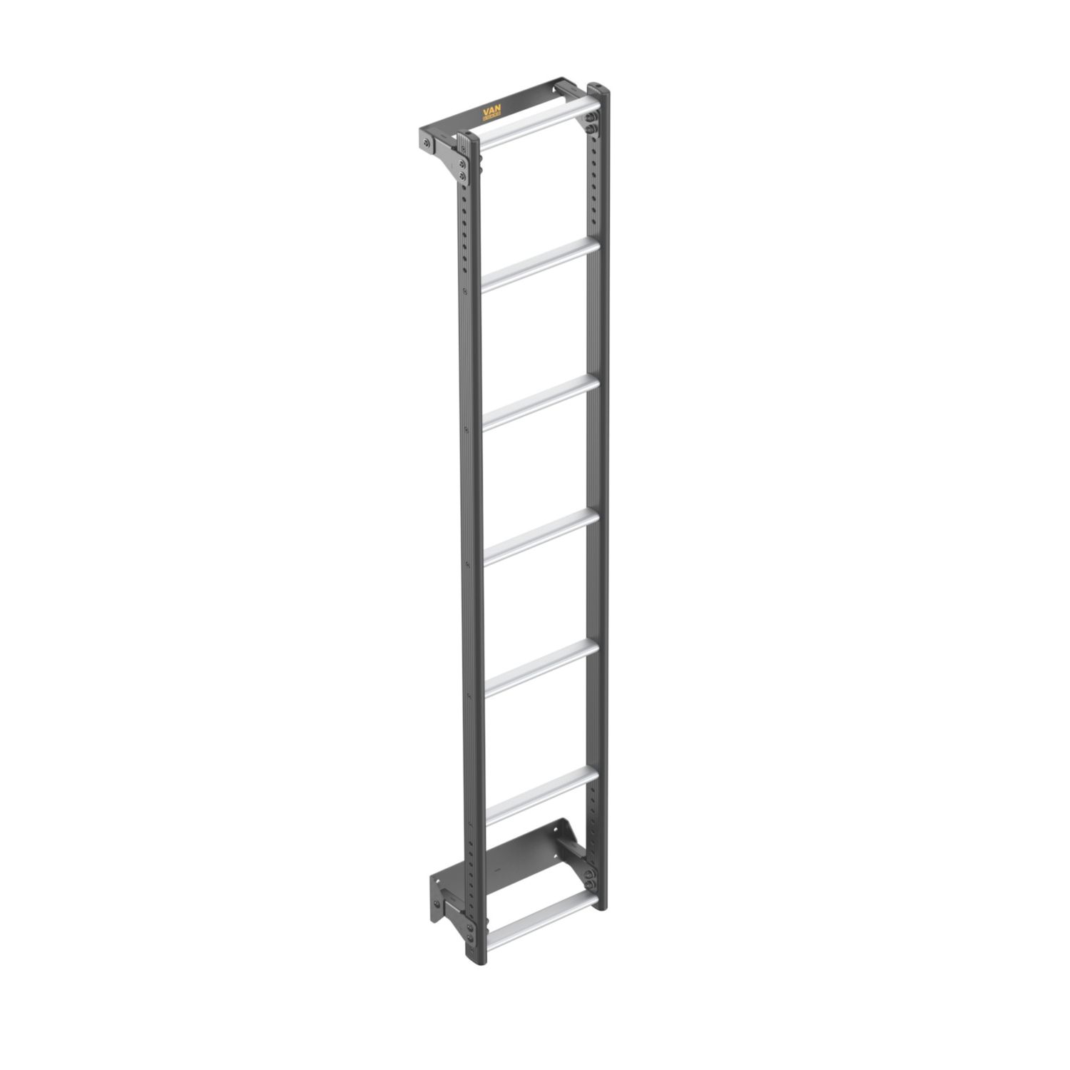 Van Guard VGL7-06 Nissan Interstar 2022 - 2024 7-Treads ULTI Rear Door Ladder for H2 1860mm (362VH)