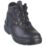 Site Slate Chukka Size 7  Black  Steel Toe Cap Safety Boots
