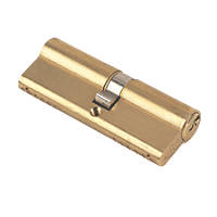 Yale 6-Pin Euro Cylinder Lock BS 40-45 (85mm) Polished Brass