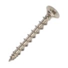 Hinge-Tite  PZ Double-Countersunk Thread Cutting Hinge Screws 4.5mm x 30mm 50 Pack