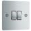 LAP  10AX 2-Gang 2-Way Light Switch  Polished Chrome