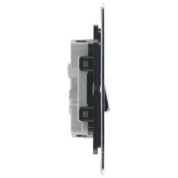 LAP  10AX 2-Gang 2-Way Light Switch  Polished Chrome