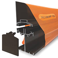 ALUKAP-SS Brown  Self-Support Wall Bar 60mm x 4800mm