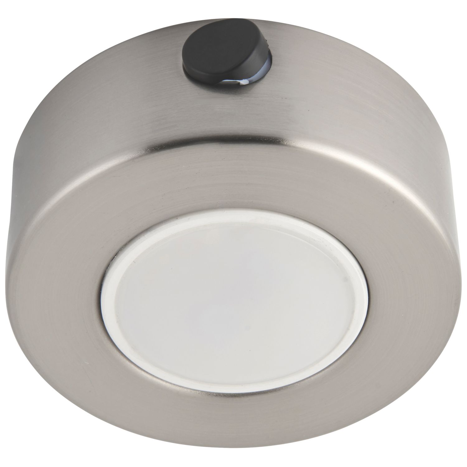LAP Iris Round LED CCT Cabinet Downlight Satin Nickel 5W 400lm (363FX)
