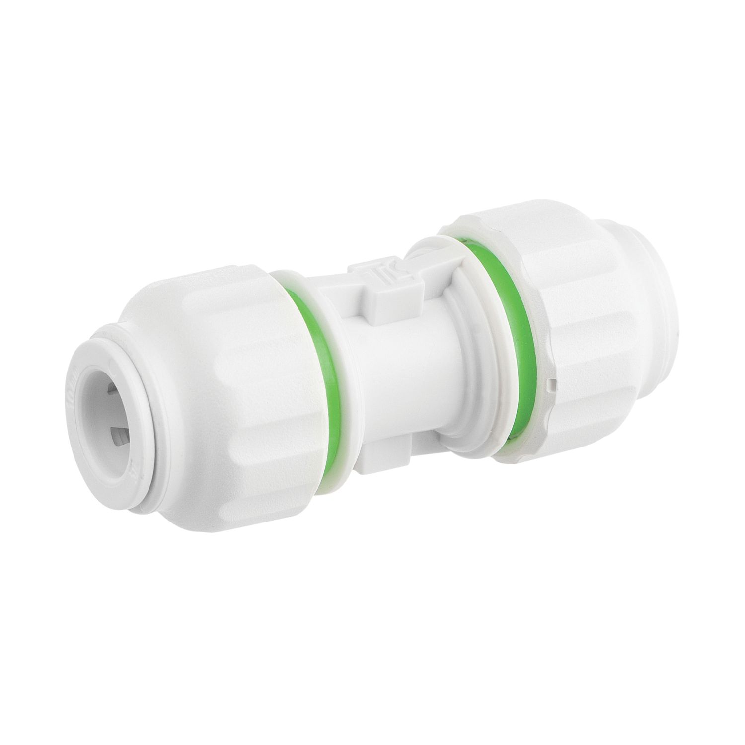 Flomasta Plastic Push-Fit Equal Straight Coupler 10mm (363HY)