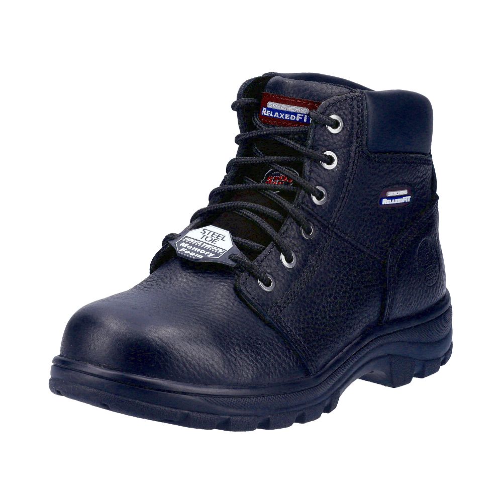 Skechers work boots 2025 memory foam uk