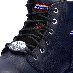 Skechers steel outlet cap work boots