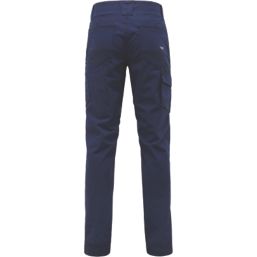 Hard Yakka Raptor Active Work Trousers Navy 30" W 32" L