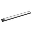 VEW Bar 450mm Rechargeable Battery-Powered LED Cabinet Light Black with PIR Sensor 260lm