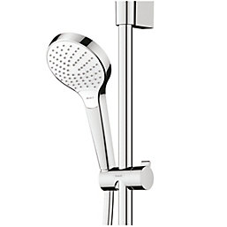 Hansgrohe Waterforms HP Rear-Fed Exposed Chrome Thermostatic Mixer Shower