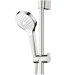 Hansgrohe Waterforms HP Rear-Fed Exposed Chrome Thermostatic Mixer Shower