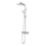 Hansgrohe Waterforms HP Rear-Fed Exposed Chrome Thermostatic Mixer Shower