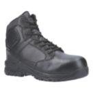 Magnum Strike Force 6.0 Side-Zip CT CP WP Uniform Size 9.5  Black Waterproof  Safety Boots