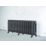 Arroll 470mm x 1234mm 4606BTU Pewter Cast Iron 3 Column Radiator