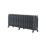 Arroll 470mm x 1234mm 4606BTU Pewter Cast Iron 3 Column Radiator