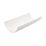 FloPlast  uPVC Half Round Gutter White 112mm x 3m 6 Pack