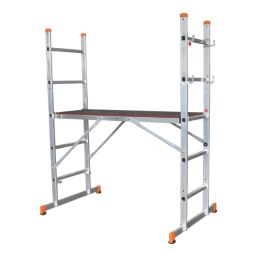 Magnusson  Aluminium 1.53m Combination Ladder With Platform