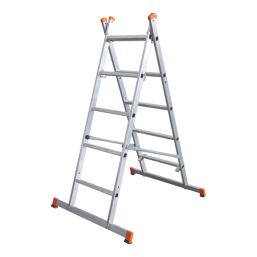 Magnusson  Aluminium 1.53m Combination Ladder With Platform