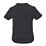 Site Caffery Short Sleeve Womens T-Shirt Black Size 14