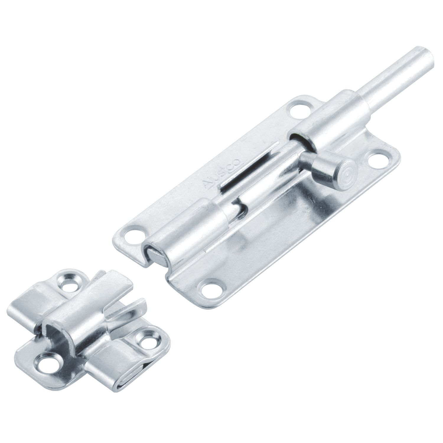 Ajustlock Barrel Bolt Blue Passivated 76mm (364HP)