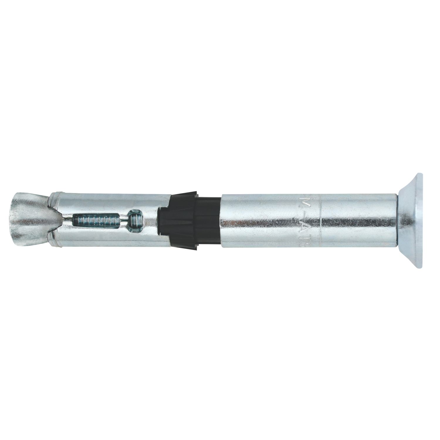 Friulsider ATS-EVO SK Heavy Duty Sleeve Anchors Bright Zinc-Plated 10mm x 80mm M6 50 Pack (364JY)