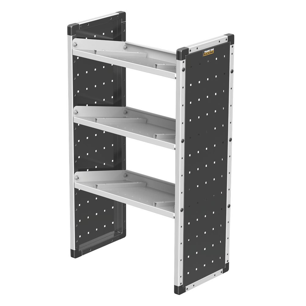 Van Guard  Universal Trade Van Racking Unit (3 Angled Shelves) 750mm x 381mm x 1279mm