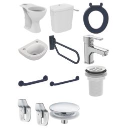 Armitage Shanks Doc M Monaco Pack Blue 12 Piece Set