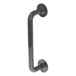 Rothley  Straight Household Steel Grab Rail Gun Metal 457mm