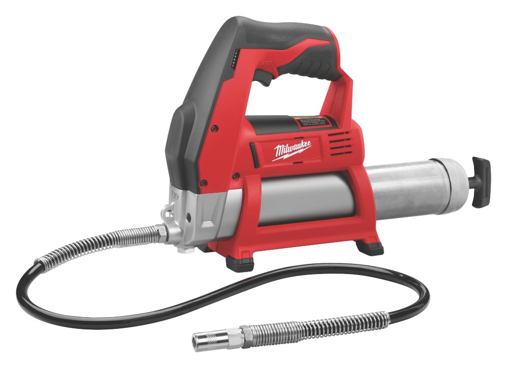 Refurb Milwaukee M12 GG-0 12V Li-Ion RedLithium  Cordless Grease Gun - Bare