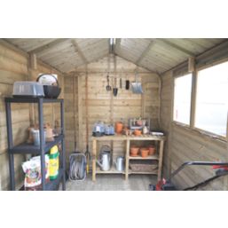 Forest Timberdale 6' 6" x 8' (Nominal) Apex Tongue & Groove Timber Shed