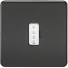 Knightsbridge  13A Unswitched Fused Spur  Matt Black