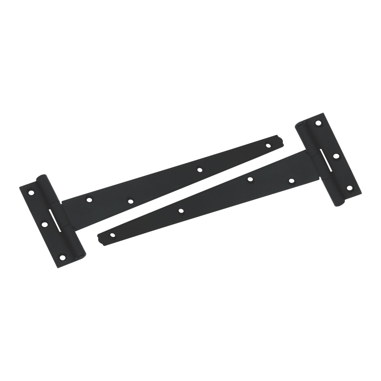 Smith & Locke Black Tee Hinges 204mm 2 Pack (364VE)