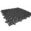 COBA Tough Deck Garage & Greenhouse Interlocking Mat Black 0.94m² 4 Pack