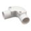 Deta TTE White Inspection Elbow 20mm
