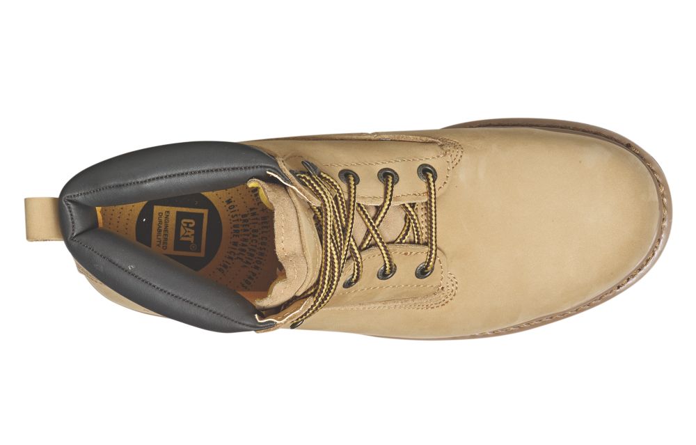 CAT Holton Size 8 Honey Steel Toe Cap Safety Boots