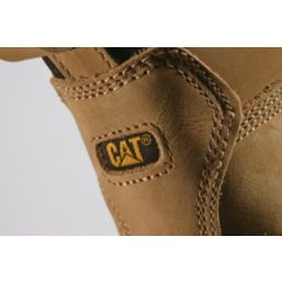 CAT Holton    Safety Boots Honey Size 8