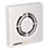 Manrose MG100S 100mm (4") Axial Bathroom Extractor Fan  White 240V