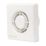 Manrose MG100S 100mm (4") Axial Bathroom Extractor Fan  White 240V