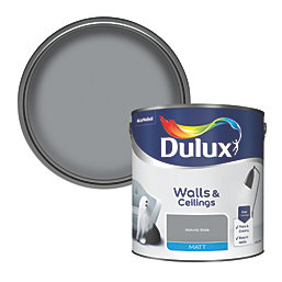 Dulux  Matt Natural Slate Emulsion Paint 2.5Ltr