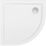 Milan Quadrant Bathroom Shower Tray & Waste White Gloss 1000mm x 100mm x 40mm