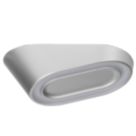 4lite Hampton Wedge LED Silver Warm White Under Cabinet Light Without Bezel 2.5W 85lm