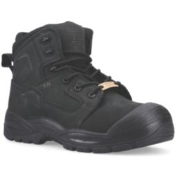 Hard Yakka Legend S3 Size 13  Black Water-Resistant  Safety Boots