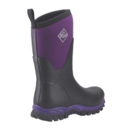 Muck Boots Arctic Sport II Mid Size 7 Womens Black/ Acai Non Safety Wellies