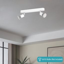 Eglo Stecci-E Bar 2-Light Spotlight White